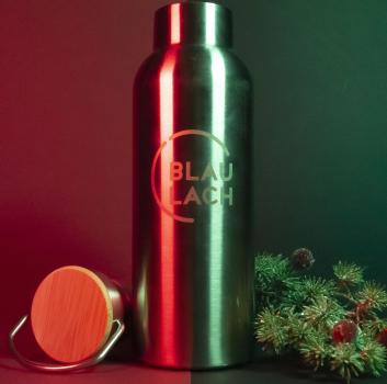 Preview: Blaulach Edelstahlflasche